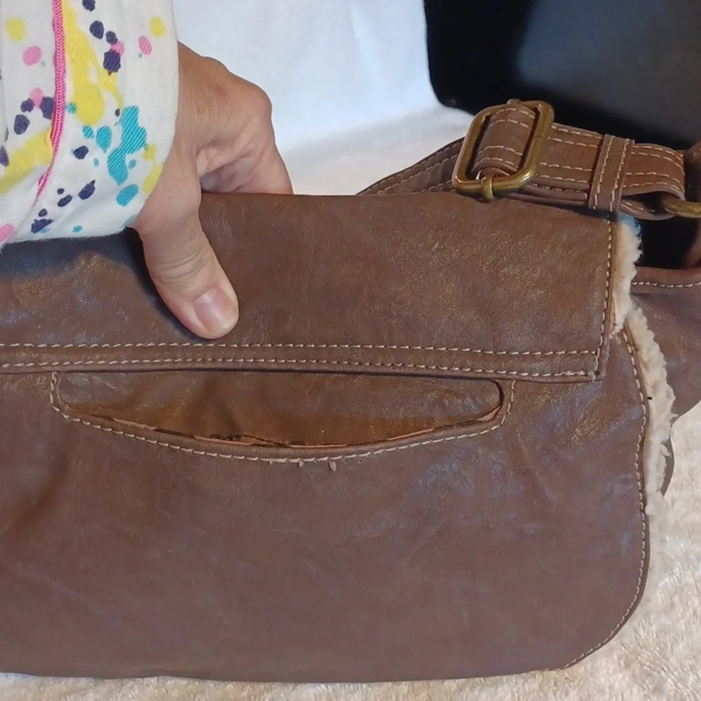 Vintage American Collection by nine West crossbody purse brown